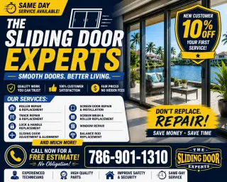 Servicio Profesional de Reparación de Ventanas Y Puertas
