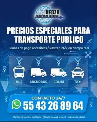 Precios Especiales para Servicios de Rastreo de Transporte Público
