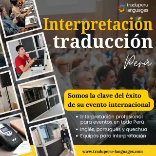 Empresa de servicios de traducción e interpretación Lima - Perú/
