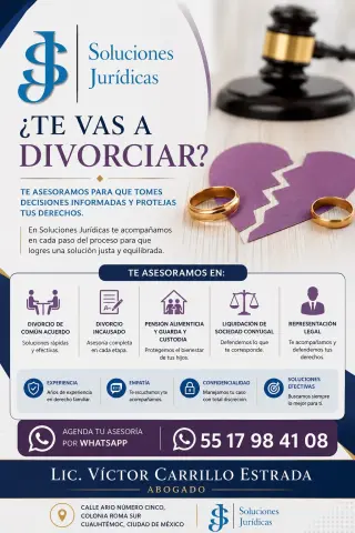 ABOGADO DE DIVORCIO EN MEXICO, Ciudad de México
