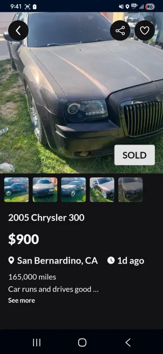 Good car my loss you're gain
