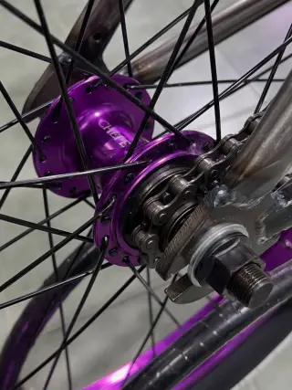 Custom BMX Bike with Unique Design
