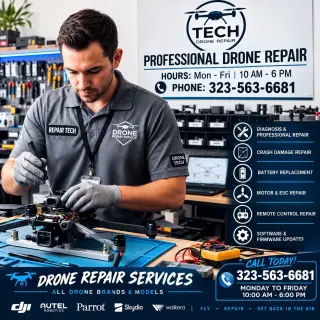 Reparación profesional de drones