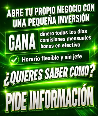 OPORTUNIDAD PARA AUMENTAR TUS INGRESOS