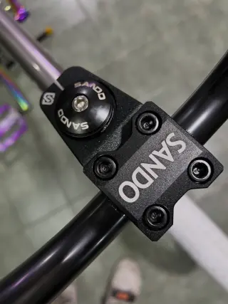 Custom BMX Bike with Unique Design