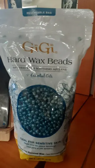 Perlas de Cera Dura GiGi para Piel Sensible