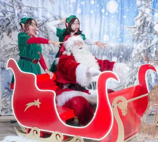 Renta de Santa Claus TikToker para fiestas eventos y posadas