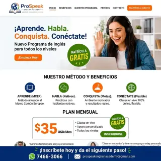Aprende Inglés en Línea con ProProSpeak Academy