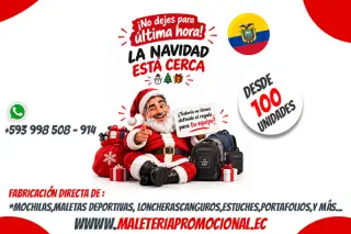 Fabricación de Mochilas Personalizadas - Directo de Ecuador