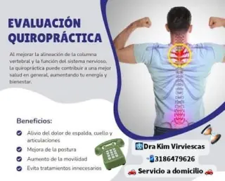 Ajustes quiroprácticos a domicilio