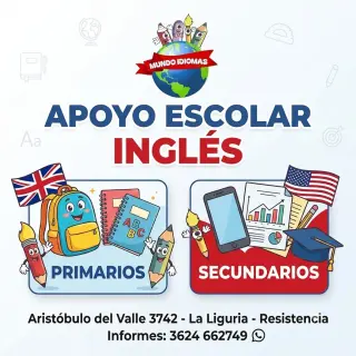 INGLES ONLINE INDIVIDUAL ADULTOS con poco tiempo. Apoyo escolar prim/secundarios