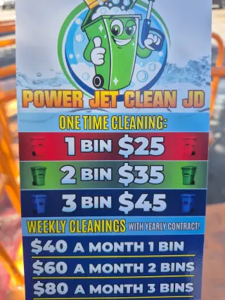 Power Jet Clean - Servicio de Limpieza de Botes de Basura