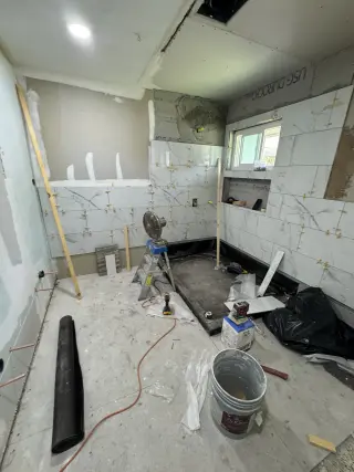 Remodeling bathroom