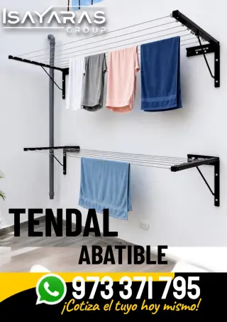 TENDEDERO ABATIBLE – PRÁCTICO Y RESISTENTE- ISAYARAS GROUP