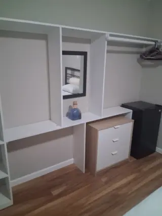 Cuarto privado. Baño compartido