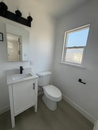 Este apartamento de un dormitorio y un baño