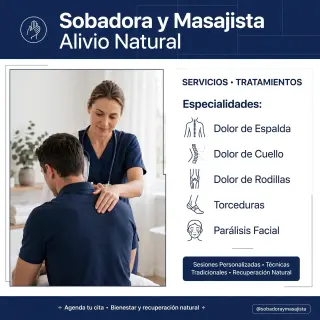 Servicios de Masaje y Terapia Natural