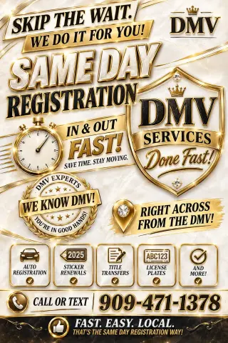 Servicios de Registro el Mismo Día