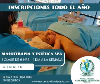 🎓 Certificación en Masoterapia y Estética SPA