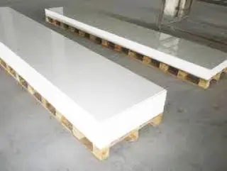 Corian de seis mm de espesor para cocinas, counters, paredes, techos, fachadas