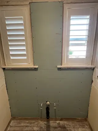 Drywall y teipin finishing