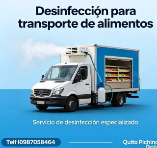 Fumigación certificada para camiones Quito teléf 0983439614