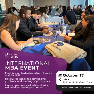 Explore global MBA opportunities – Access MBA Lima