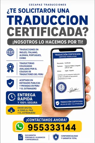 Traduccion Certificada de Documentos