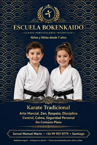Clases de Karate formativo defensivo no competencia