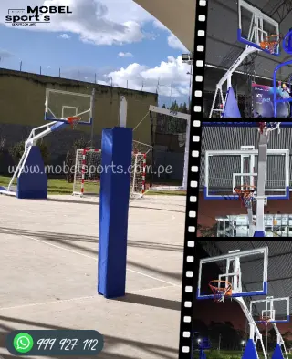 Tablero de básquet resistente para exteriores e interiores / mobel sports