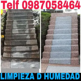 Limpieza de pisos de piedra Quito teléf 0987058464
