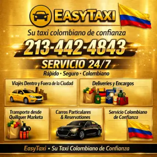 Servicio de Taxi Colombiano Confiable - EasyTaxi