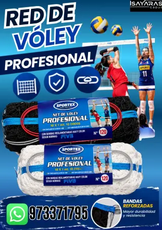 🏐 NET DE VÓLEY – RESISTENTE Y PROFESIONAL- ISAYARAS GROUP