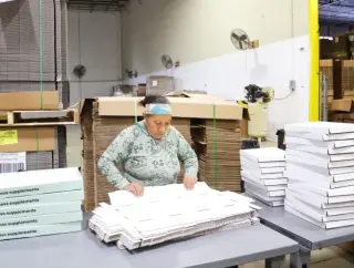 Trabajos en compañia de carton