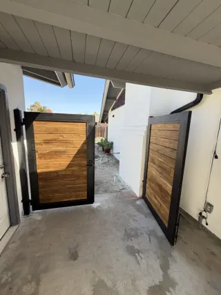 Hollywood Gates Installed — Vinyl $1,700 / Wood $1,900