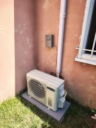 instalación de aires acondicionados.