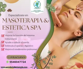 🔥 Estudia TERAPEUTA SPA (Masoterapeuta y Estética SPA)