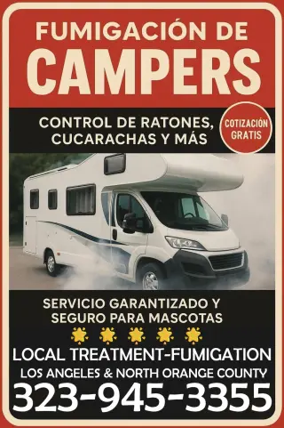 FUMIGACIONES PERSONALES CERTIFICADOS ESTADO CALIFORNIA