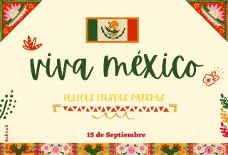 Viva México ! -Celebremos riendo Juntos- de cuatro acabados, 4akva2