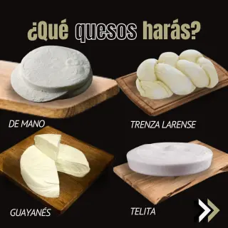 CURSO QUESOS FRESCOS HILADOS VENEZOLANOS ARTESANALES