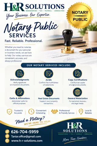 Mobile Notary Public