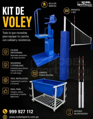 Kit de entrenamiento de voley / mobel sports