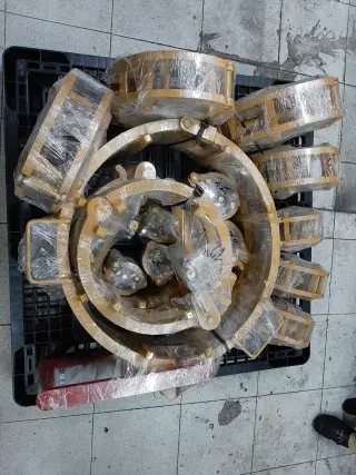 Grapas para alinear tuberías