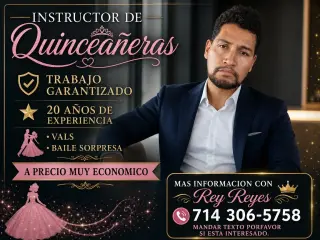 Instructor de Quinceañeras