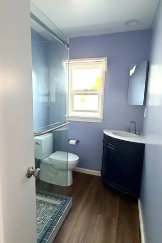 Updated and very private back unit