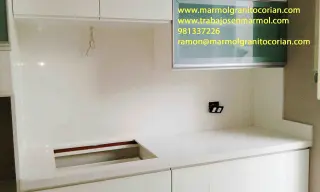 Cuarzo blanco polar para cocinas, baños, counters, paredes interiores