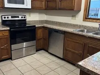 Available immediately 3 bedrooms, 1.5 bath, all appliances included.