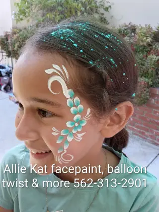 Caritas pintadas, globos infantiles