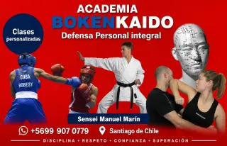 Clases de defensa personal integral con boxzeo y karate táctico