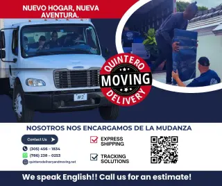Mudanzas con Quintero delivery moving